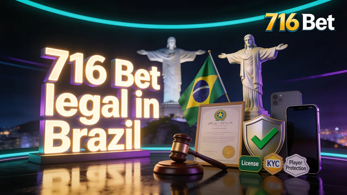A 716 bet é legal e segura no Brasil? para jogadores no Brasil