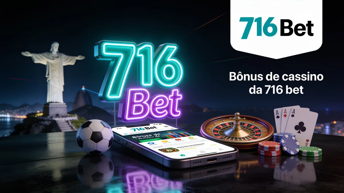 Bônus de cassino da 716 bet para jogadores no Brasil